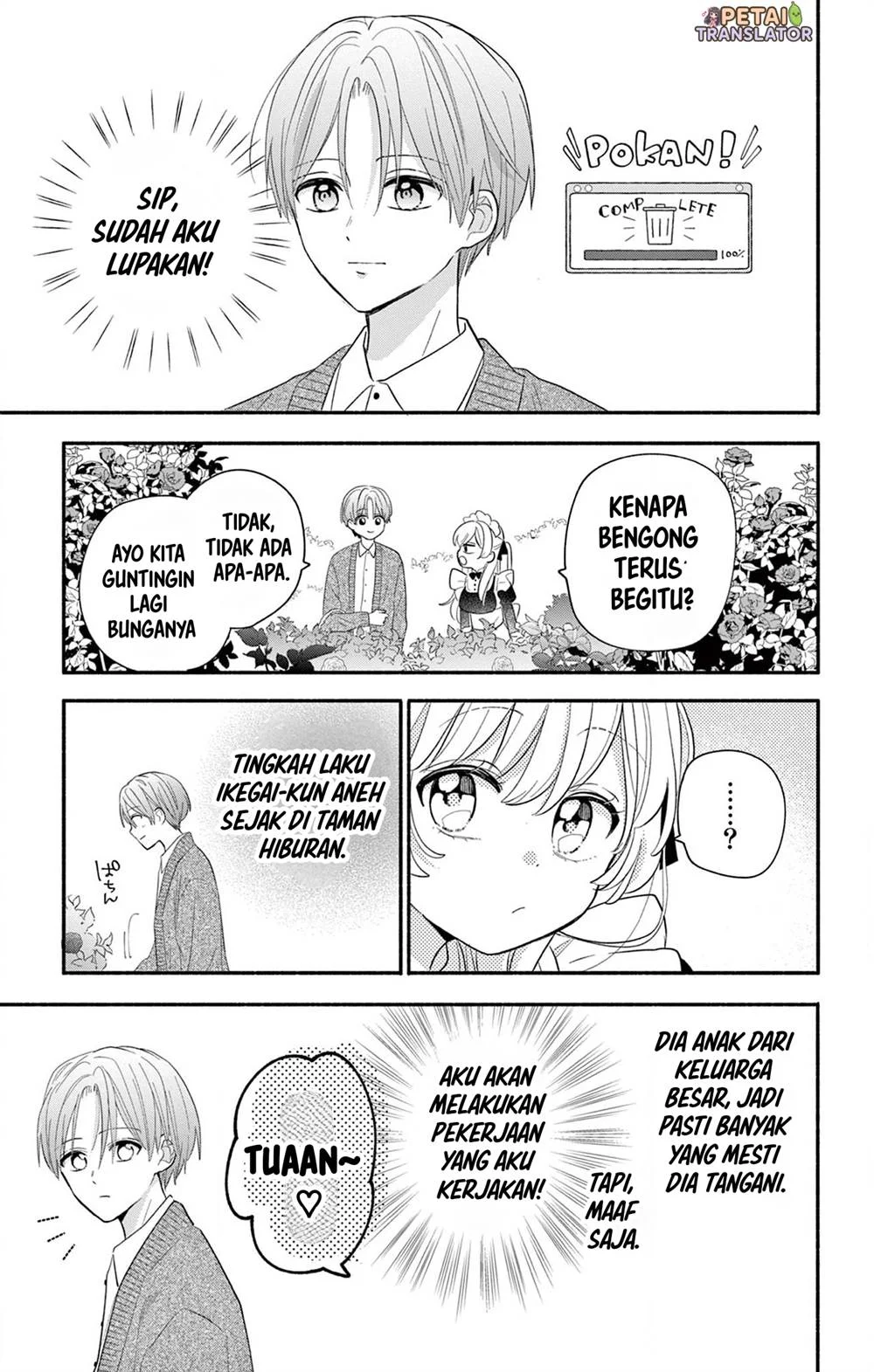 Maid wa Koisuru Hachiya-kun Chapter 16 Gambar 18