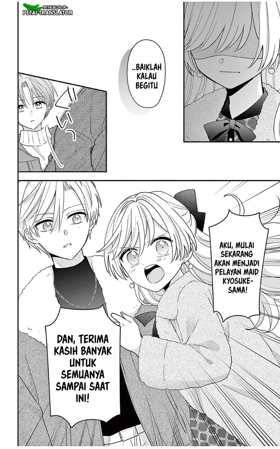 Maid wa Koisuru Hachiya-kun Chapter 27.1 Gambar 8
