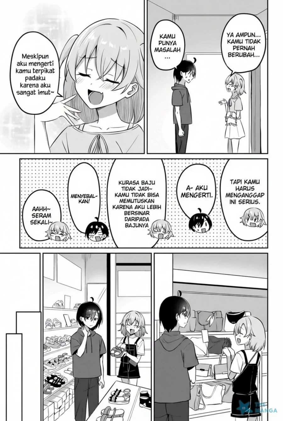Maigo no Onnanoko o Ie Made Todoketara, Genkan kara Detekita no wa Gakunen Ichi no Bishoujo deshita Chapter 13.1 Gambar 8