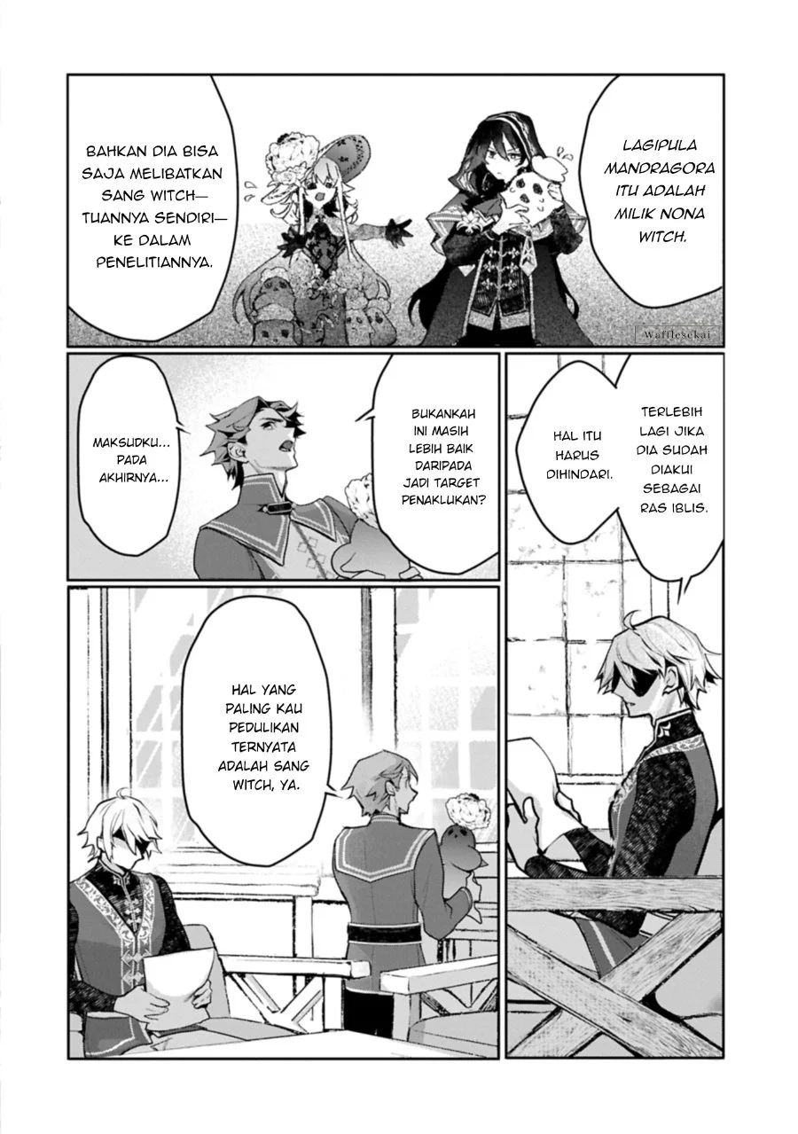Mandragora tte Baretara Toubatsu desu ka?: Hana no Majo no Hohoemi wa Kanchigai no Tane o Maku Chapter 8.2 Gambar 8