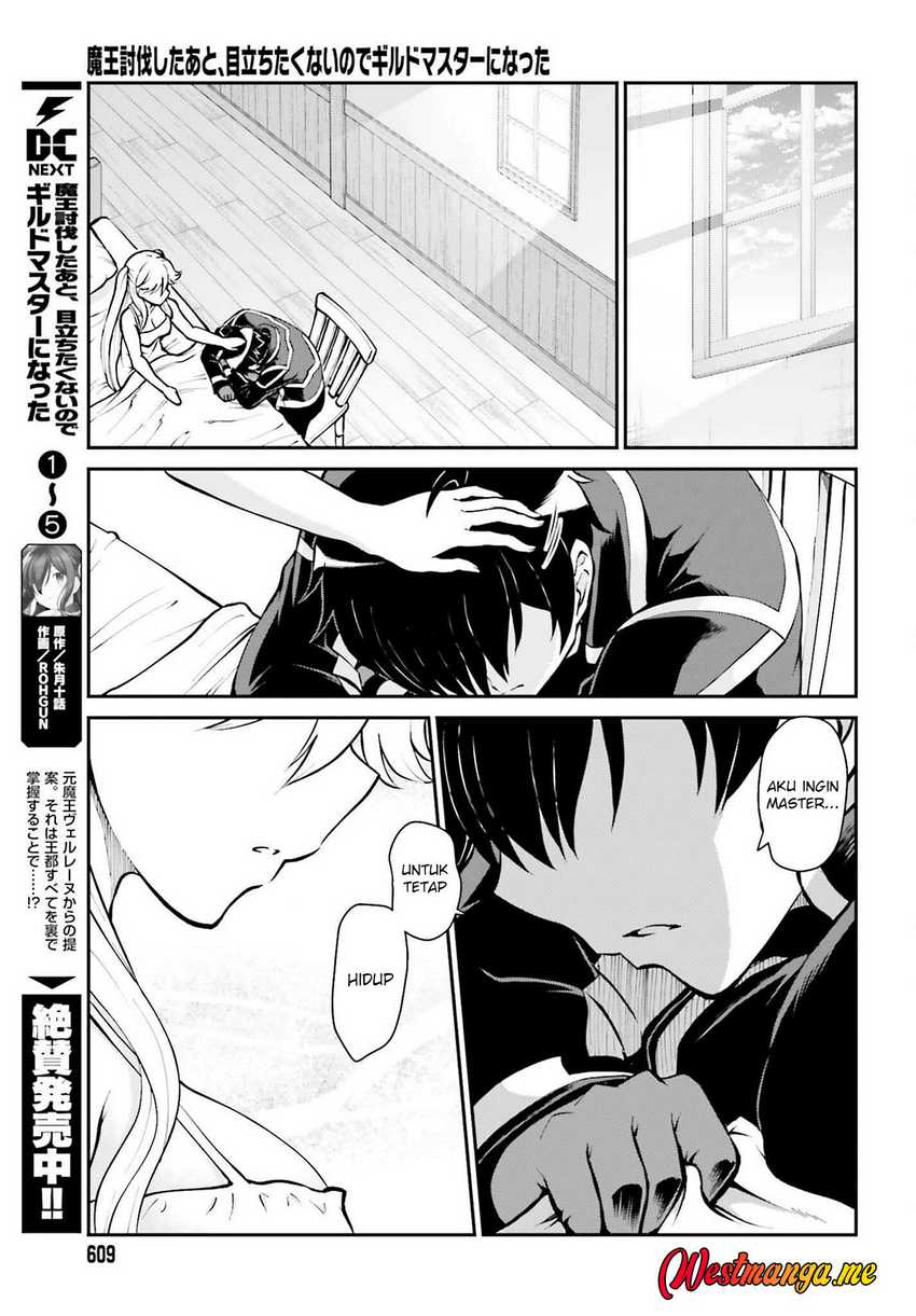 Maou Toubatsu Shita Ato, Medachitakunai node Guild Master ni Natta Chapter 34 Gambar 11