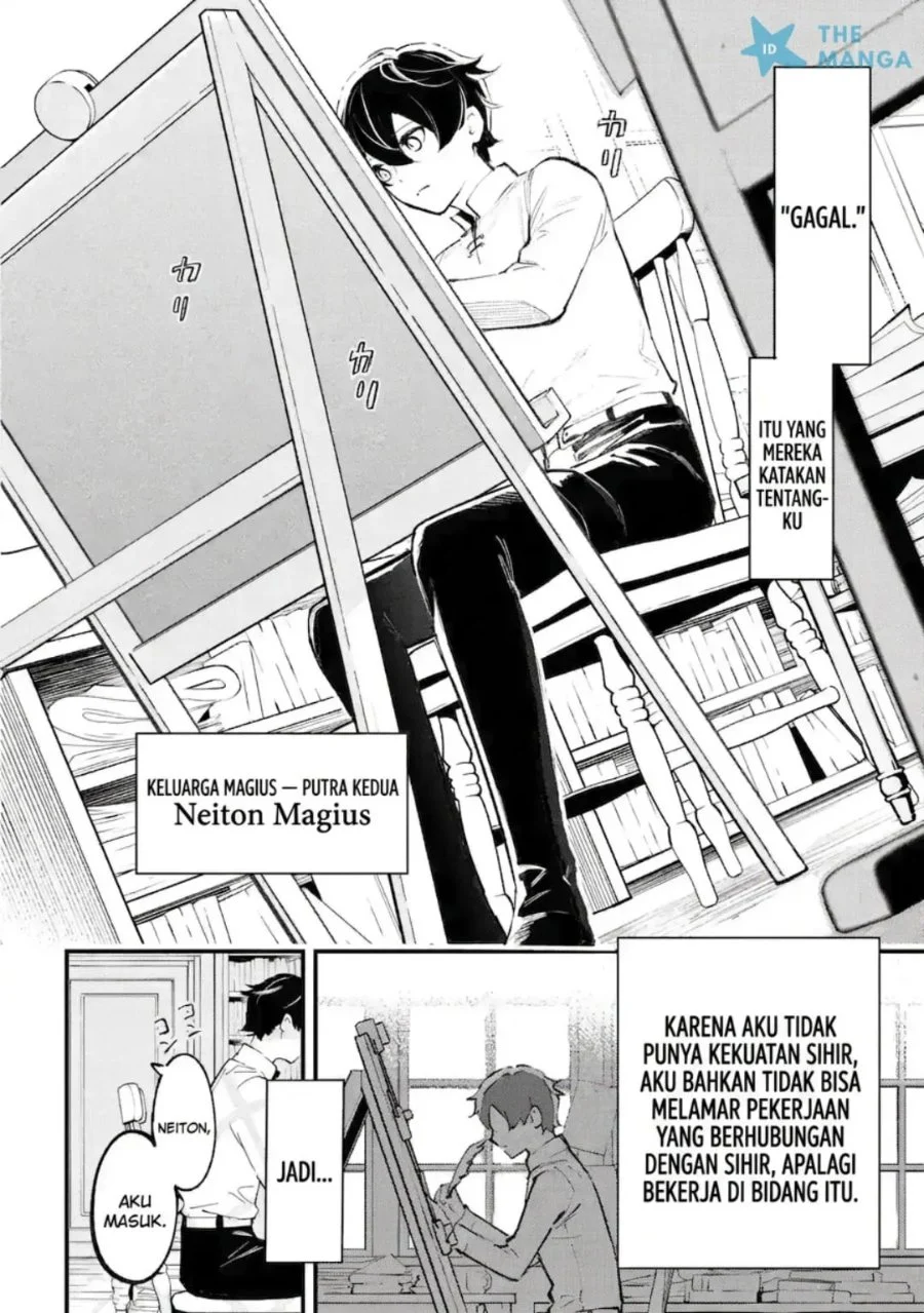 Maryoku Zero no Saikyou Kenja ~Mahou Riron o Kiwametara, Sekai Saikyou ni Natte Ita~ Chapter 1.1 Gambar 8