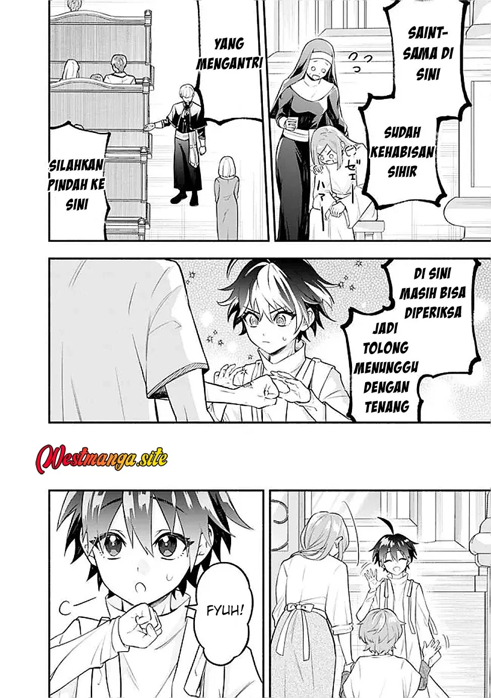 Maryokuryou Rekidai Saikyou na Tensei Seijo-sama no Gakuen Seikatsu wa Haran ni Michiafureteiru you desu Chapter 5 Gambar 16