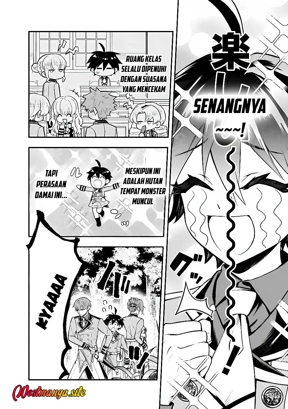 Maryokuryou Rekidai Saikyou na Tensei Seijo-sama no Gakuen Seikatsu wa Haran ni Michiafureteiru you desu Chapter 7 Gambar 14