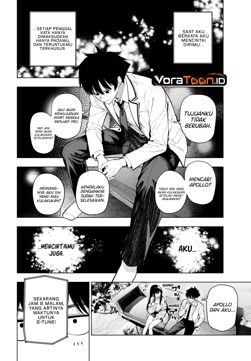 Mayonaka Heart Tune Chapter 131 Gambar 9