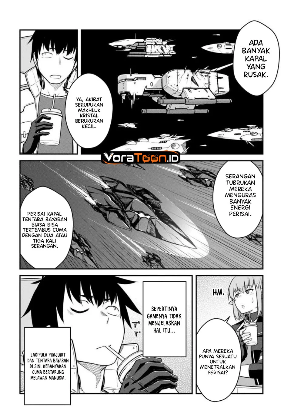 Mezametara Saikyou Soubi to Uchuusen-mochi datta no de Chapter 58 Gambar 13