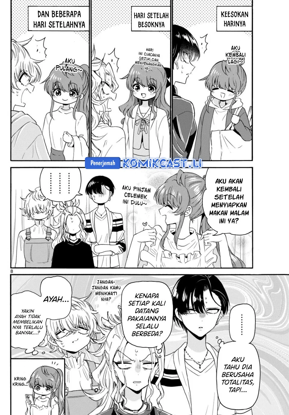 Mikadono Sanshimai wa Angai, Choroi Chapter 142 Gambar 8