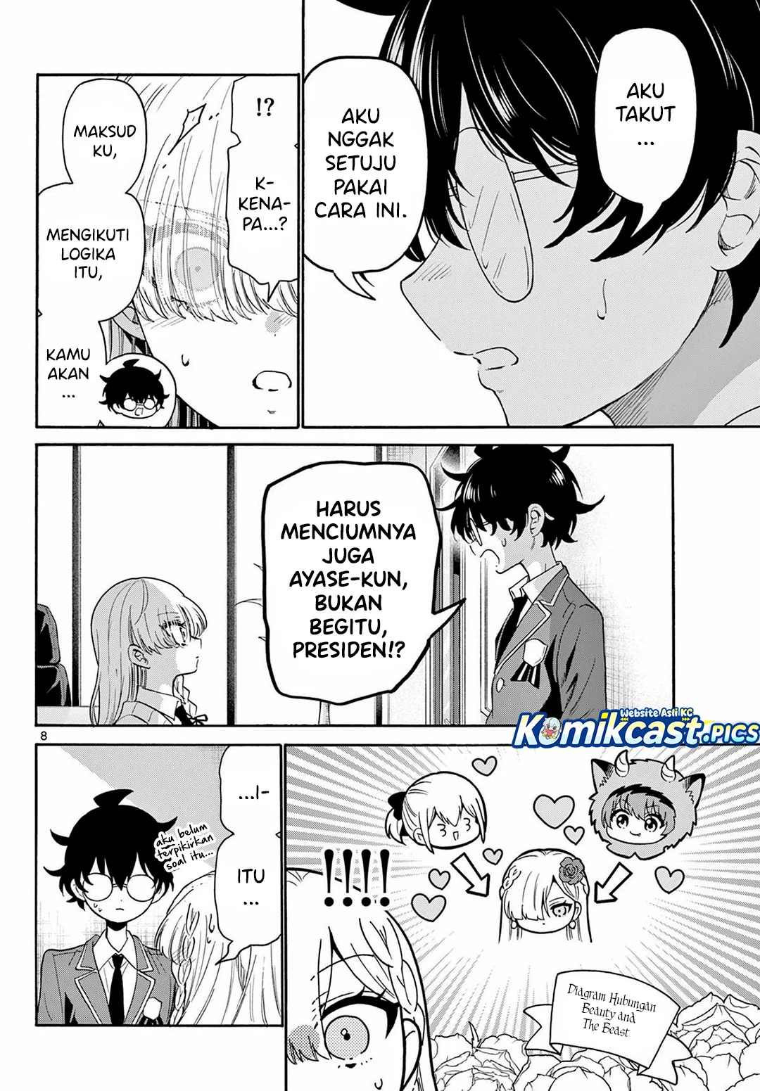 Mikadono Sanshimai wa Angai, Choroi Chapter 165 Gambar 8