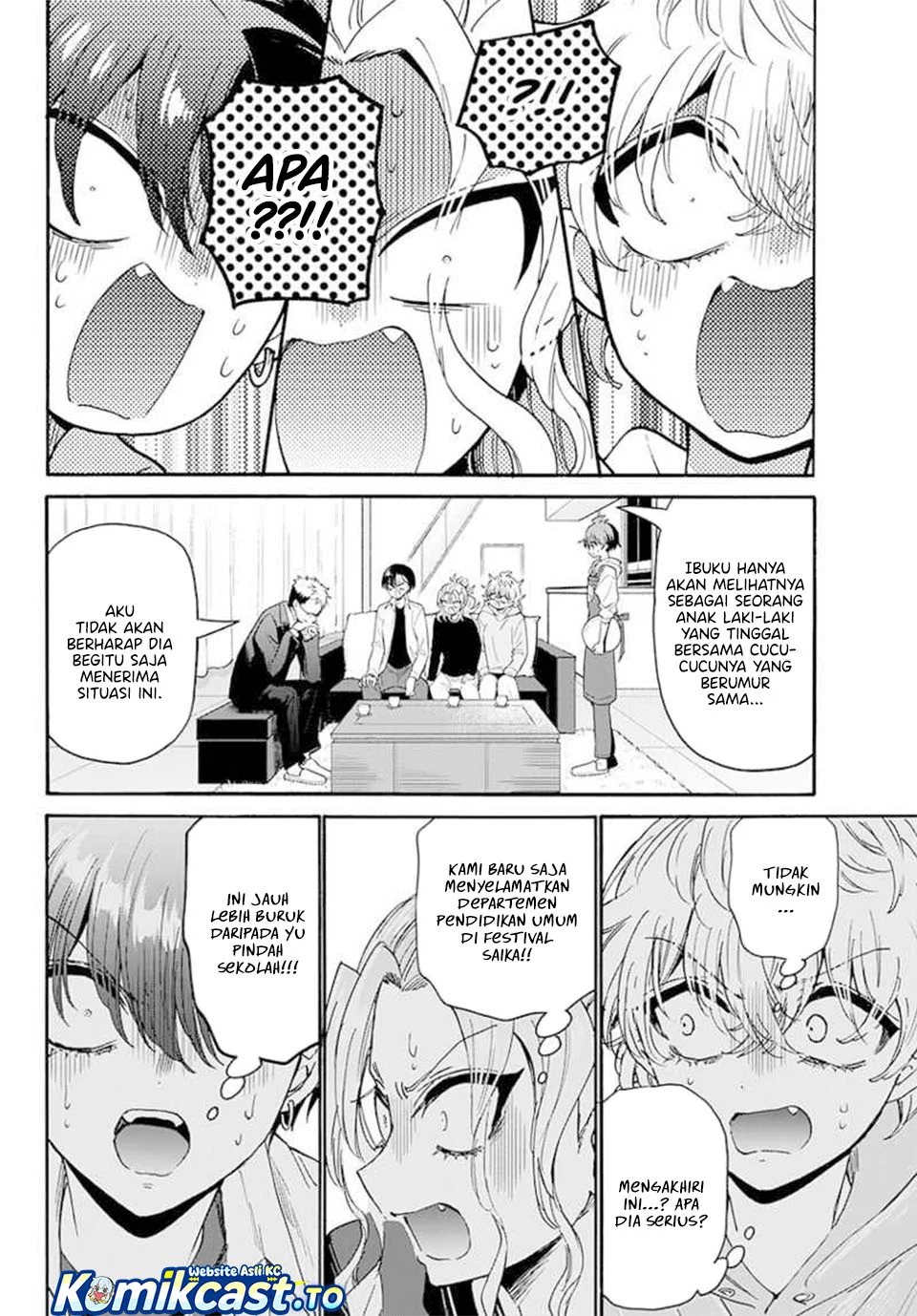 Mikadono Sanshimai wa Angai, Choroi Chapter 185 Gambar 8