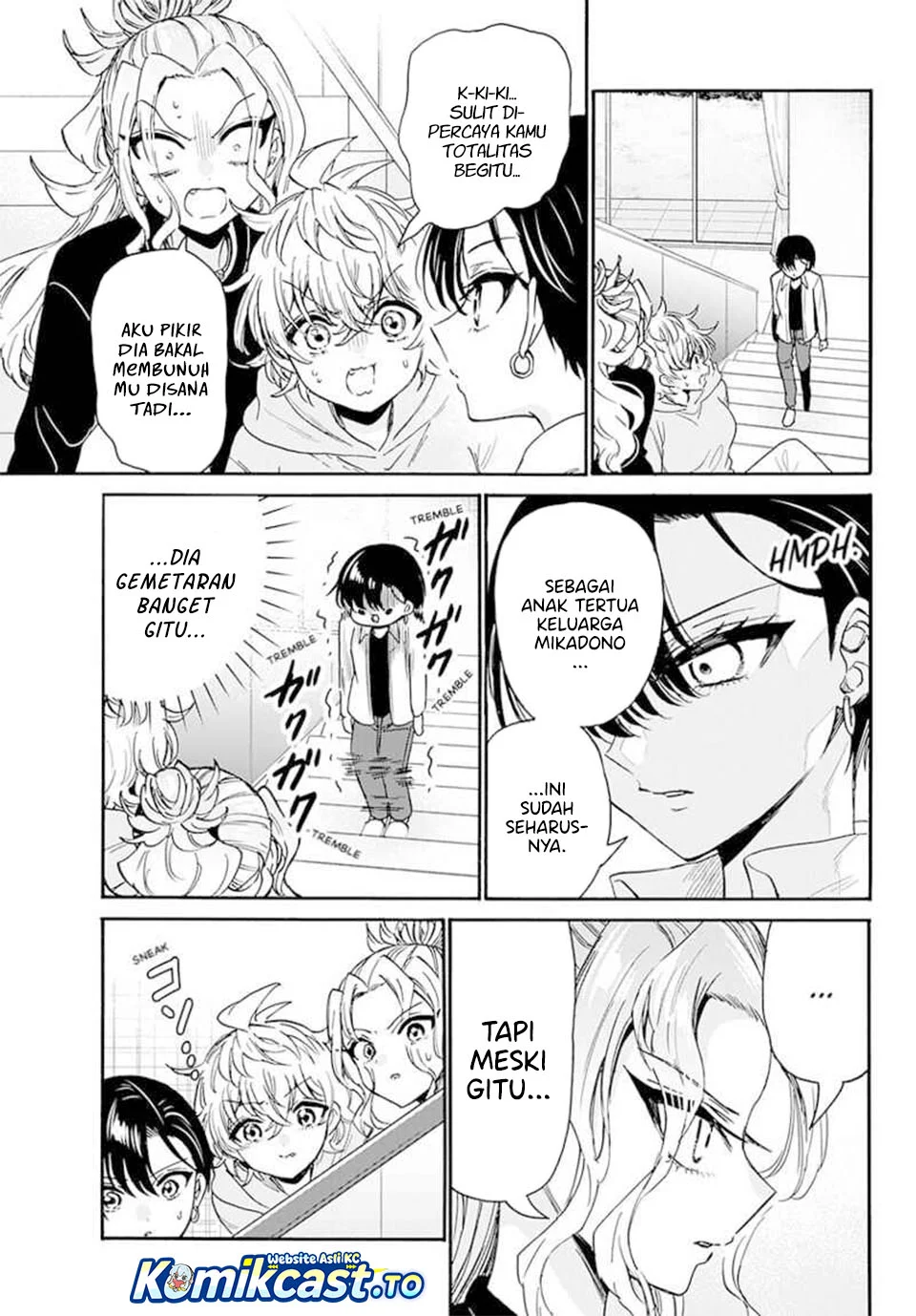 Mikadono Sanshimai wa Angai, Choroi Chapter 204 Gambar 8