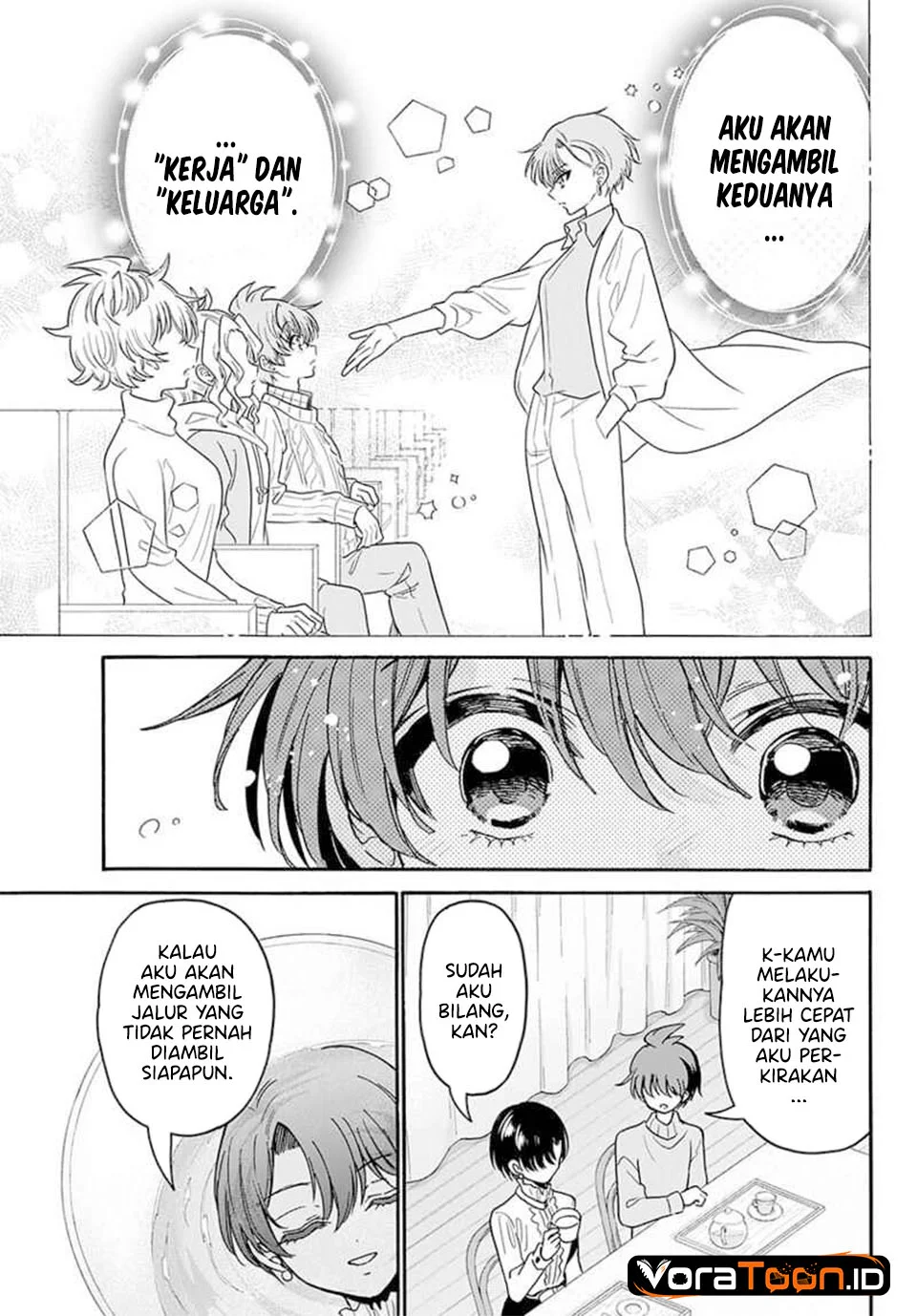 Mikadono Sanshimai wa Angai, Choroi Chapter 216 Gambar 8