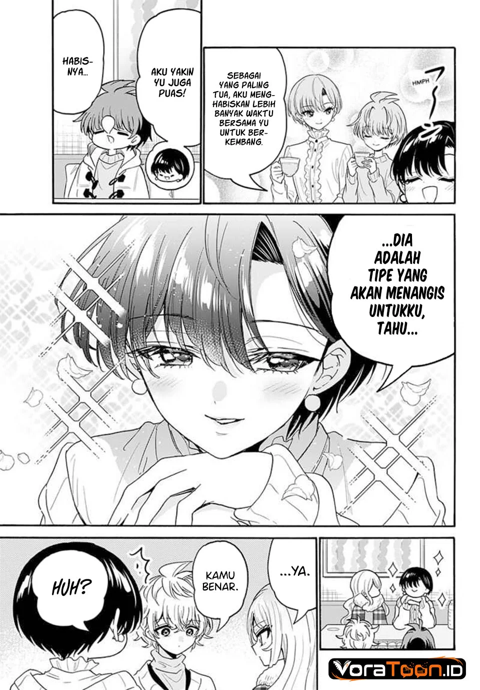 Mikadono Sanshimai wa Angai, Choroi Chapter 218 Gambar 8