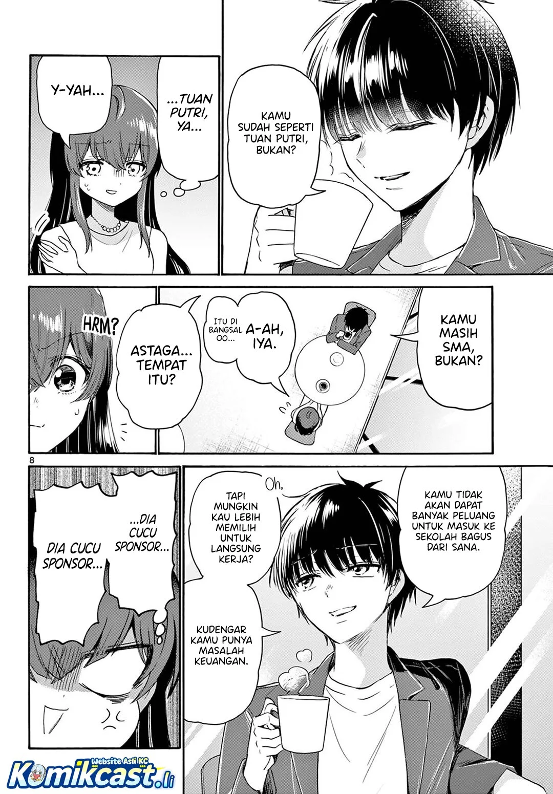 Mikadono Sanshimai wa Angai, Choroi Chapter 72 Gambar 8