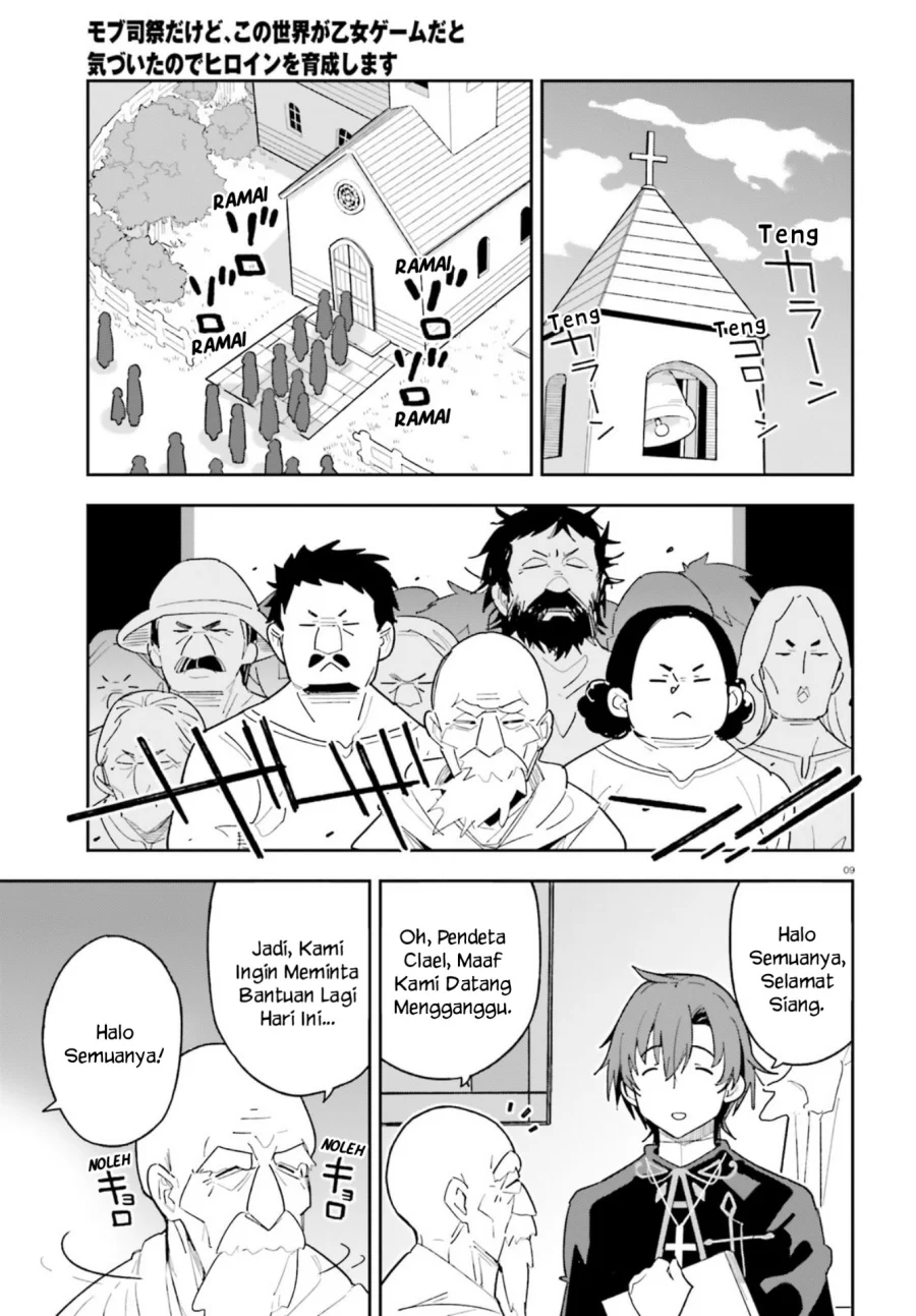 Mob Shisai Dakedo, Kono Sekai ga Otome Game dato Kizuita node Heroine wo Ikusei Shimasu Chapter 6 Gambar 9