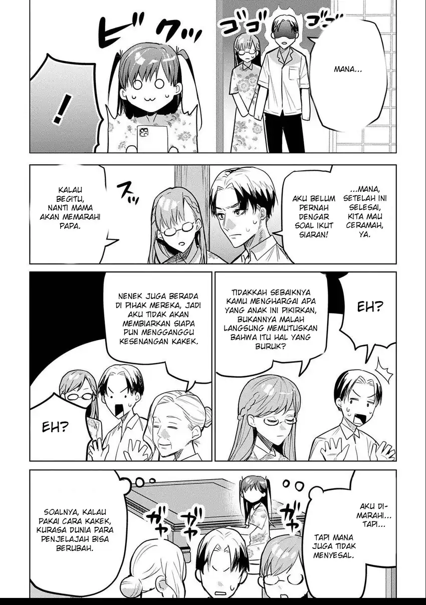 Moto Tansakusha no Ojii-chan: Mago ni Segamarete Dungeon Haishin o Hajimeta njaga, Nazeka Bazuriotta wai Chapter 2.1 Gambar 10