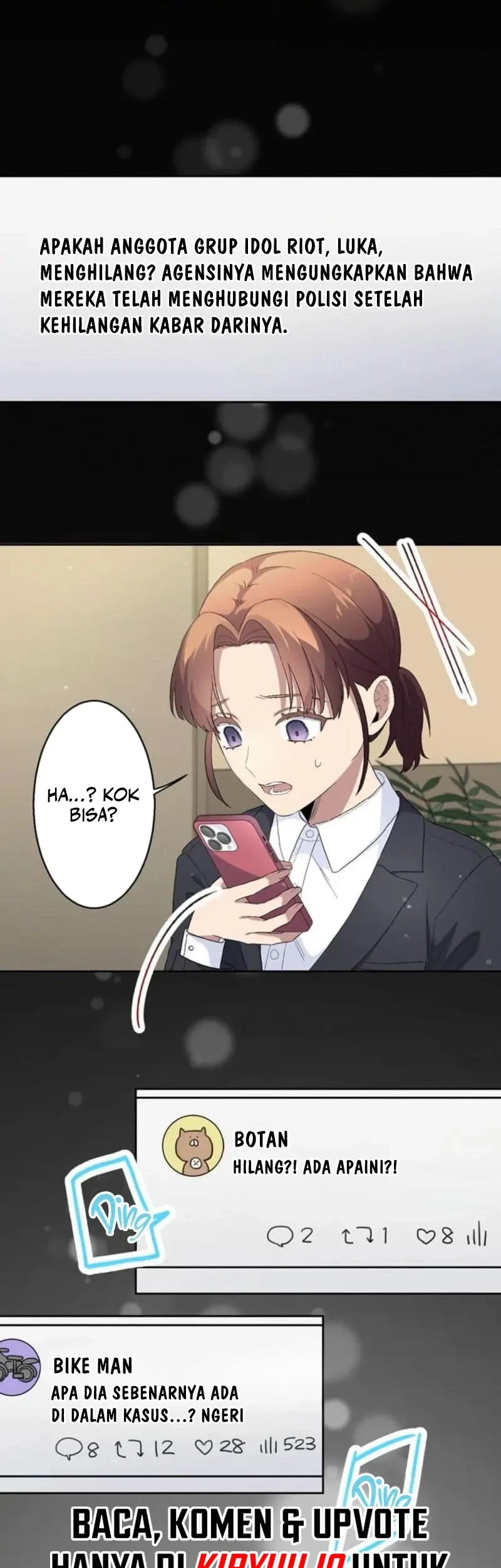 My Favorite Idol Is Protected by the Strongest Fiancé Chapter 1 Gambar 26