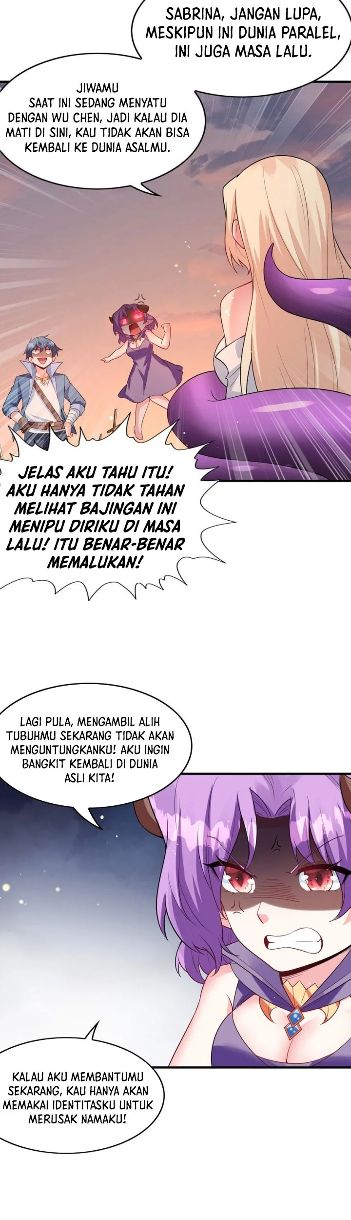 My Harem Is Entirely Female Demon Villains Chapter 123 Gambar 16