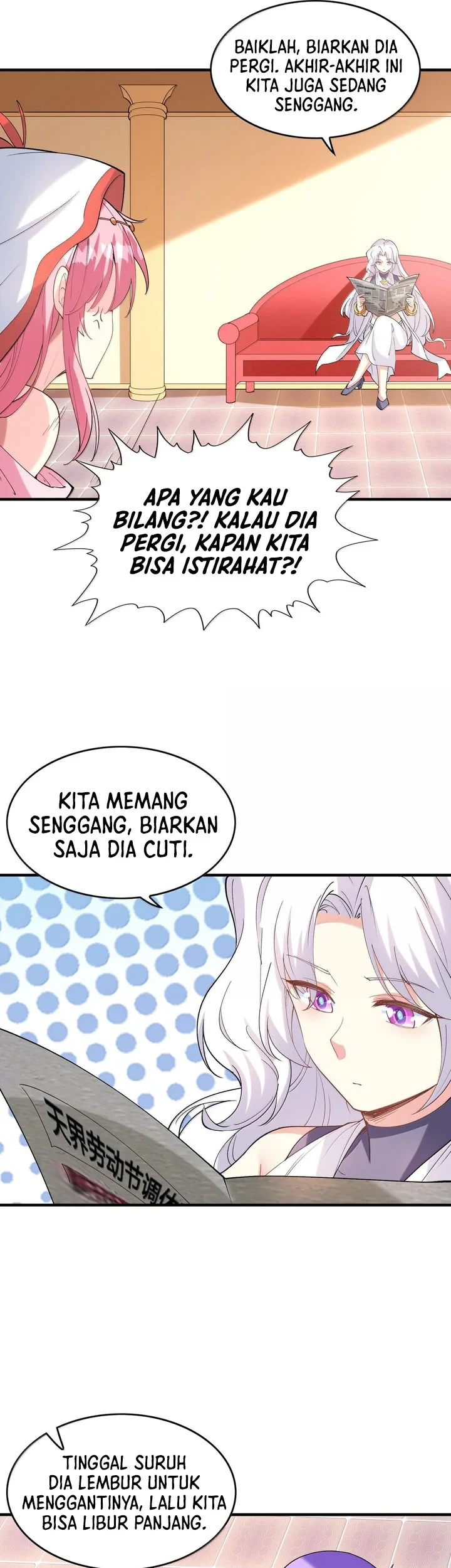 My Harem Is Entirely Female Demon Villains Chapter 153 Gambar 18
