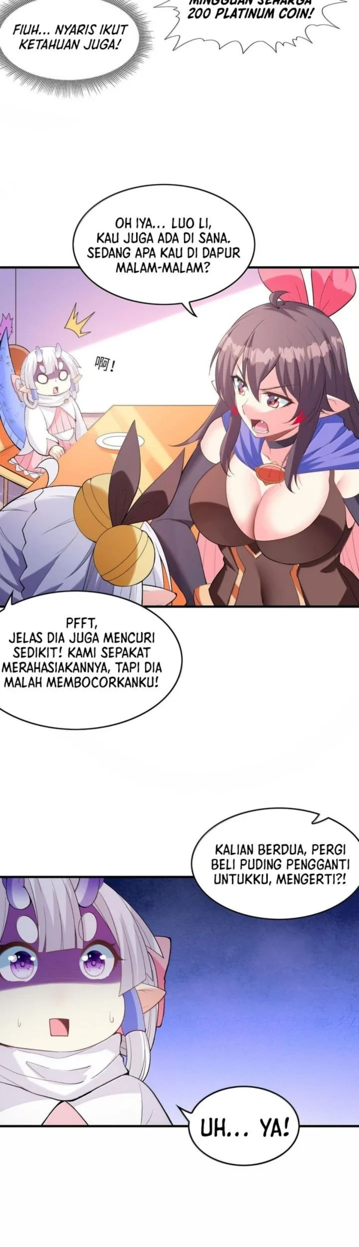 My Harem Is Entirely Female Demon Villains Chapter 154 Gambar 16