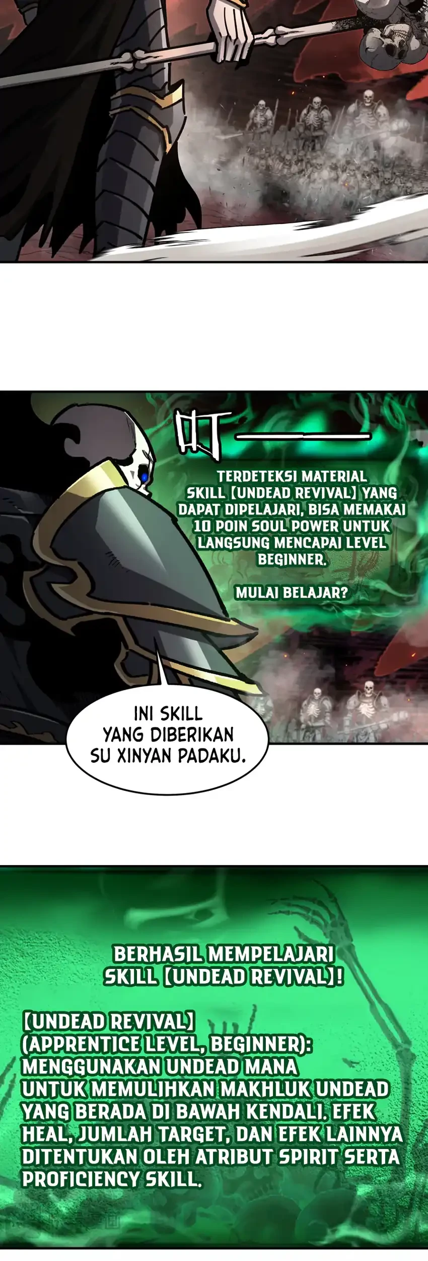 Necromancer: Becoming A God Starting With Skeleton Clone Chapter 20 Gambar 15