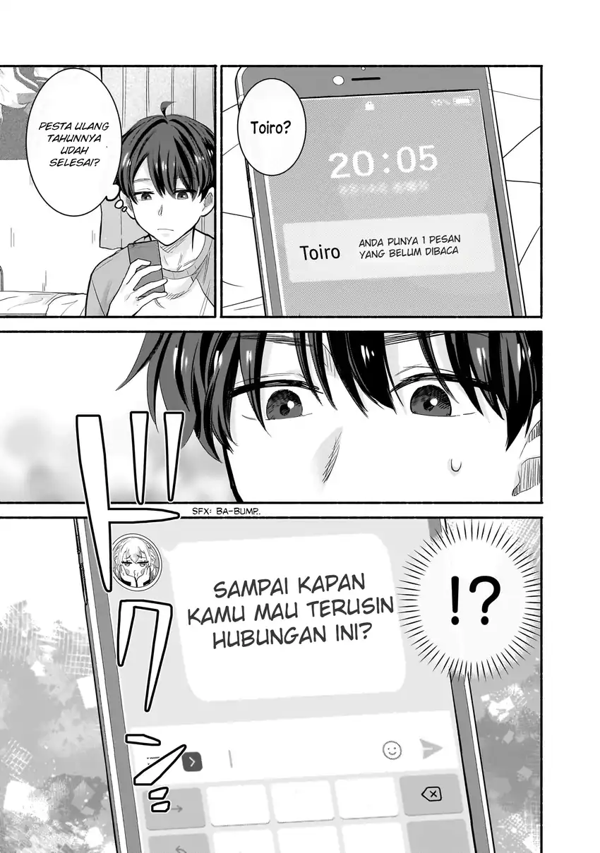 Nee, Mou Isso Tsukiacchau? Osananajimi no Bishoujo ni Tanomarete, Camo Kareshi Hajimemashita Chapter 24 Gambar 8