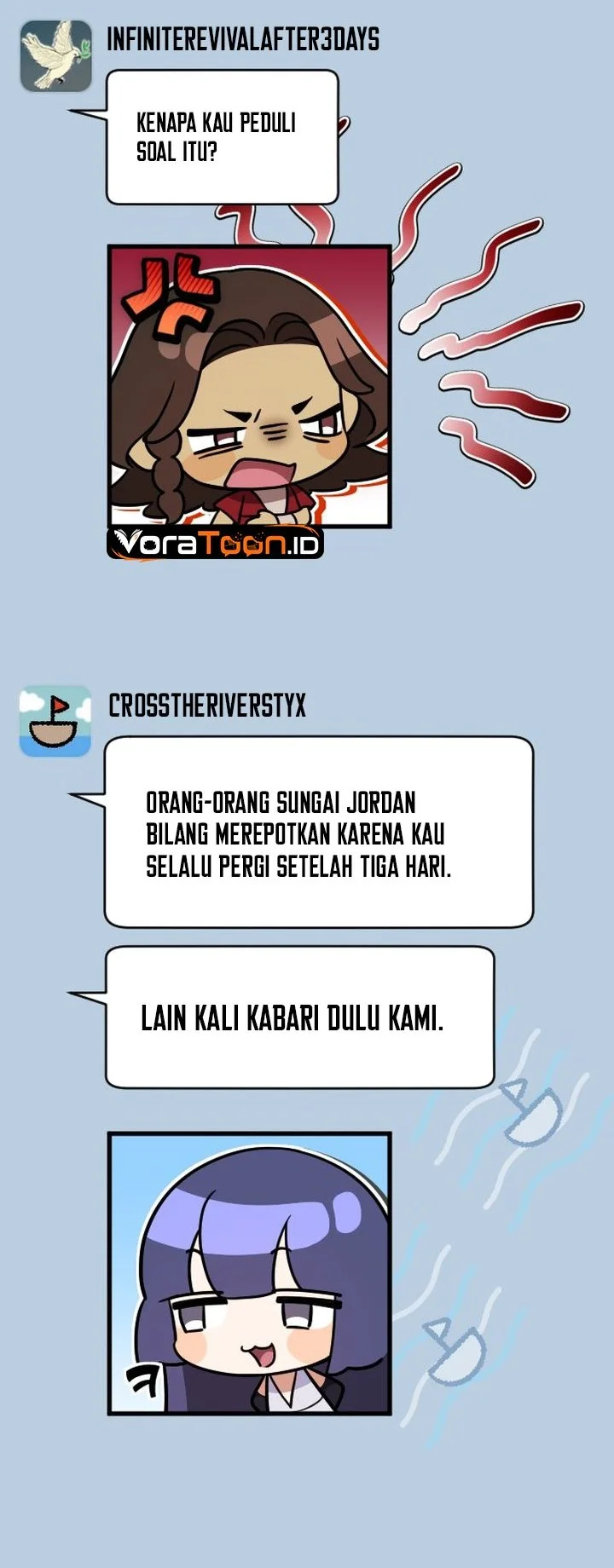 Offering Kimchi Cup Noodles to the Gods' Group Chat Chapter 1 Gambar 28