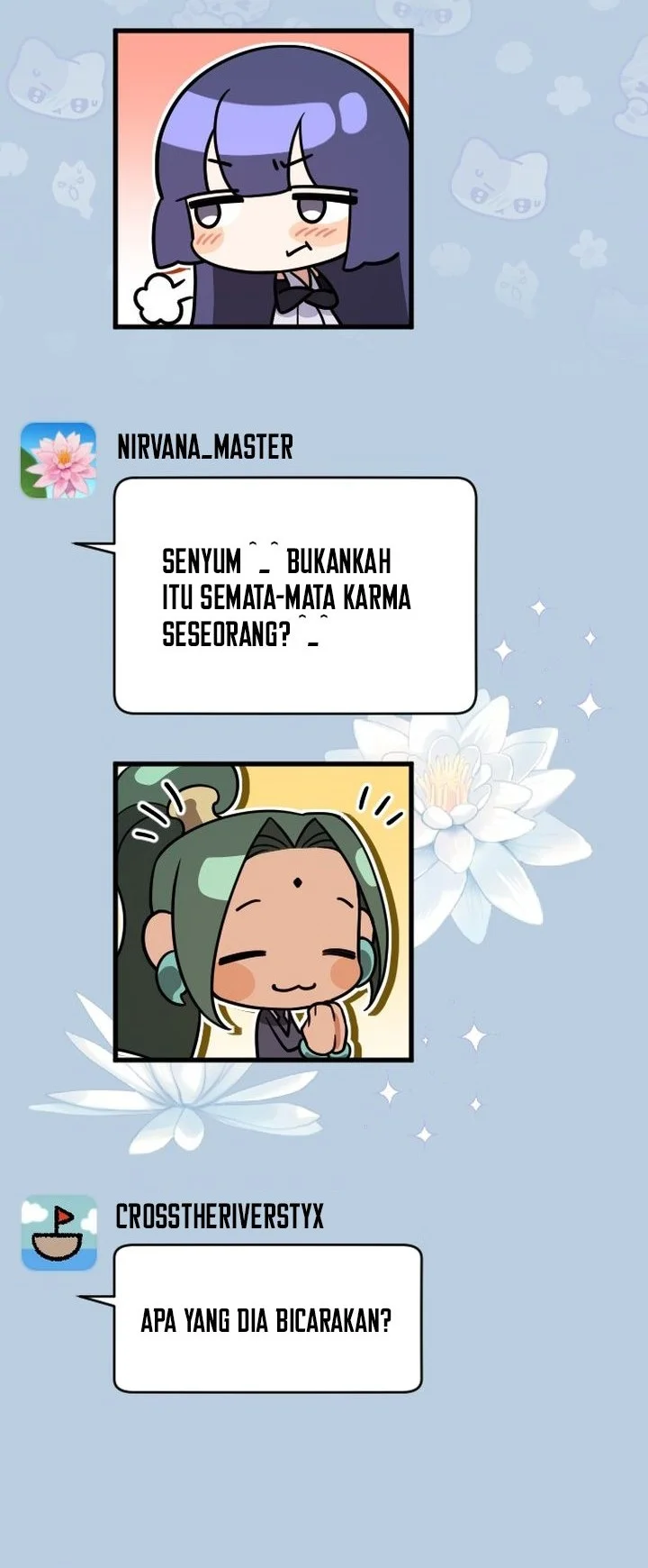 Offering Kimchi Cup Noodles to the Gods' Group Chat Chapter 1 Gambar 30