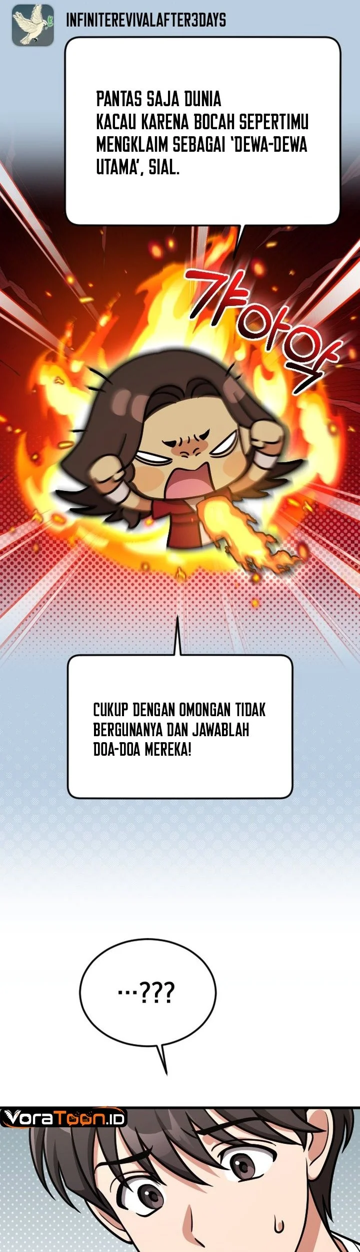Offering Kimchi Cup Noodles to the Gods' Group Chat Chapter 1 Gambar 31
