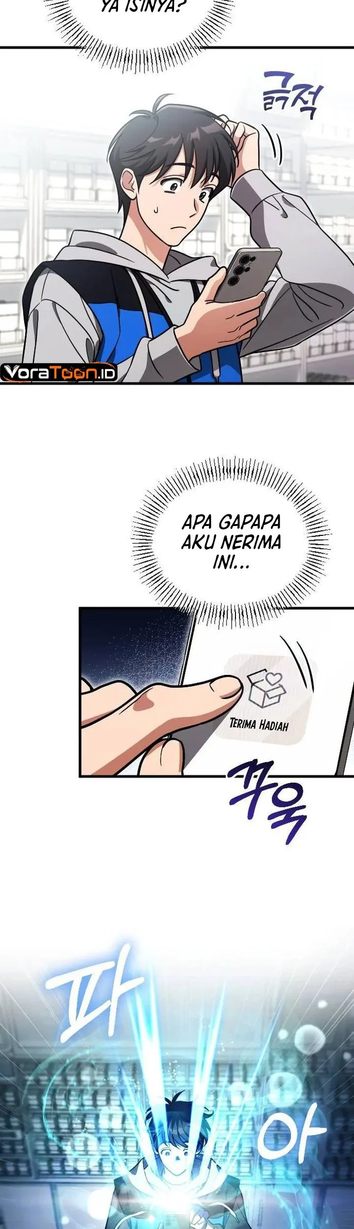 Offering Kimchi Cup Noodles to the Gods' Group Chat Chapter 2 Gambar 28