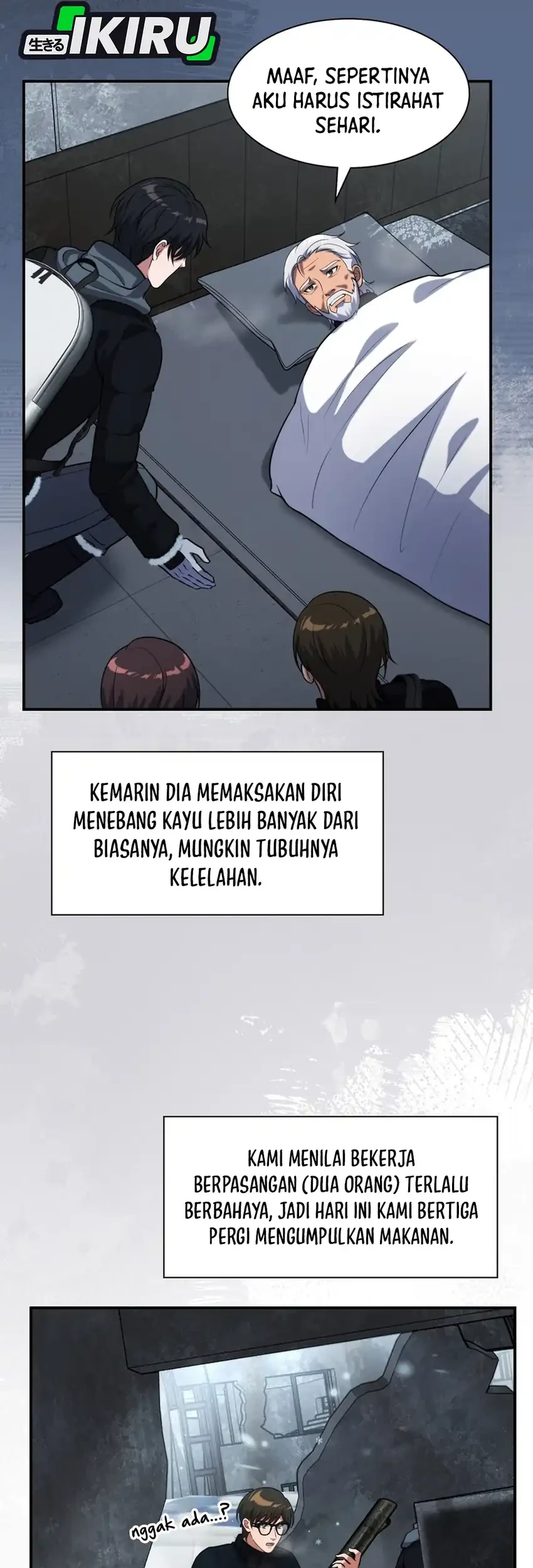 Office Worker in the Ice Age Apocalypse Chapter 36 Gambar 32