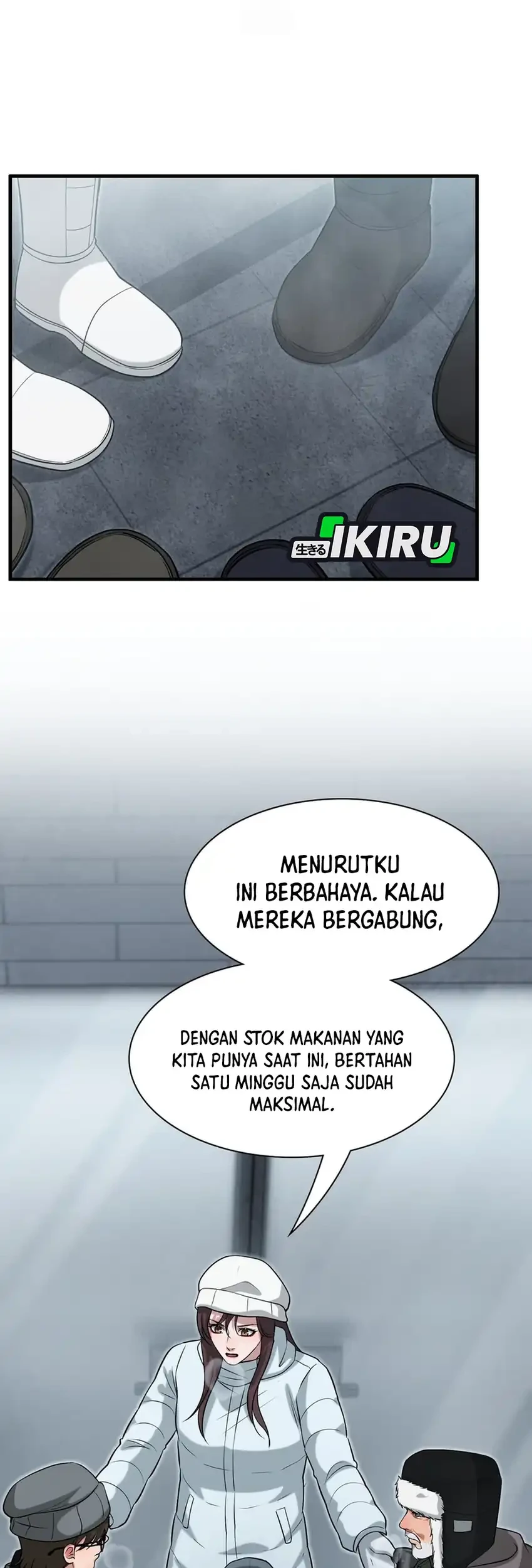 Office Worker in the Ice Age Apocalypse Chapter 46 Gambar 25