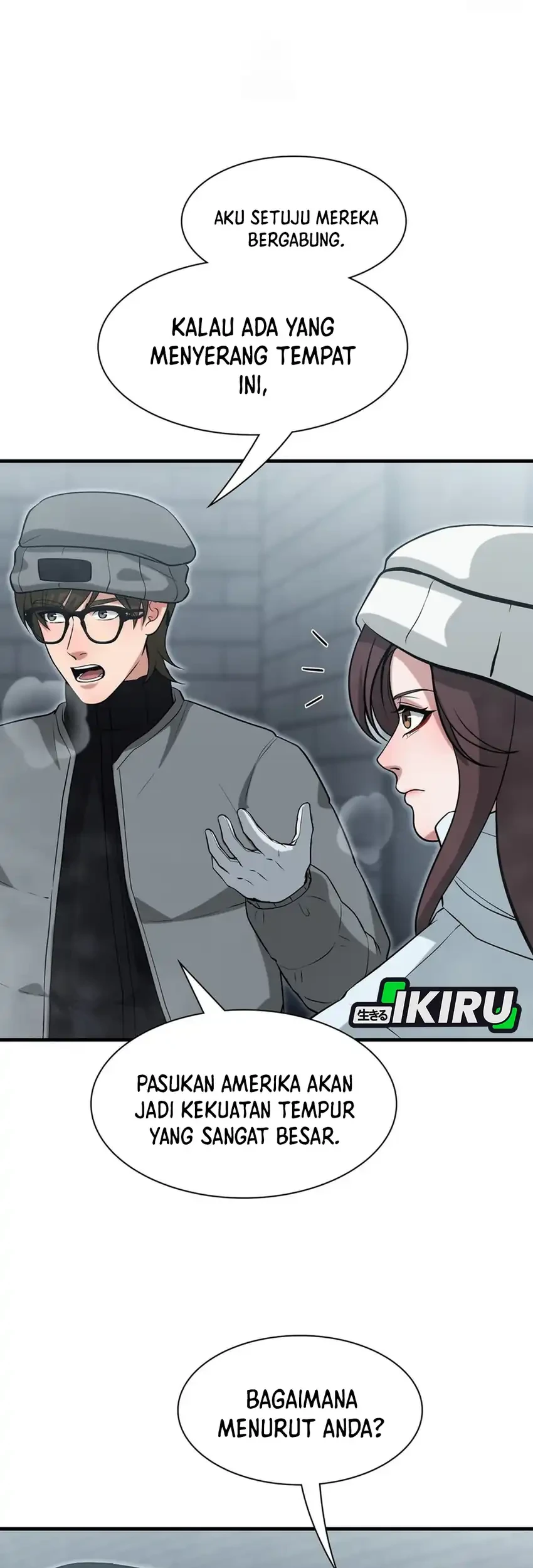 Office Worker in the Ice Age Apocalypse Chapter 46 Gambar 27