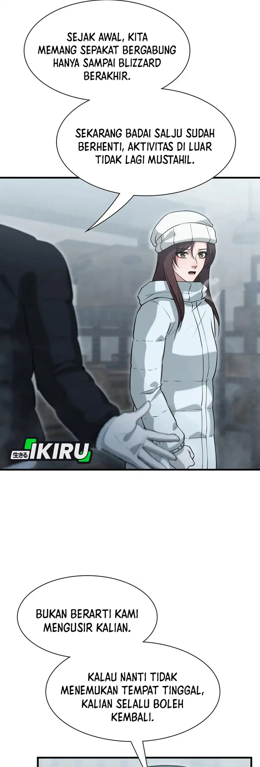 Office Worker in the Ice Age Apocalypse Chapter 47 Gambar 27