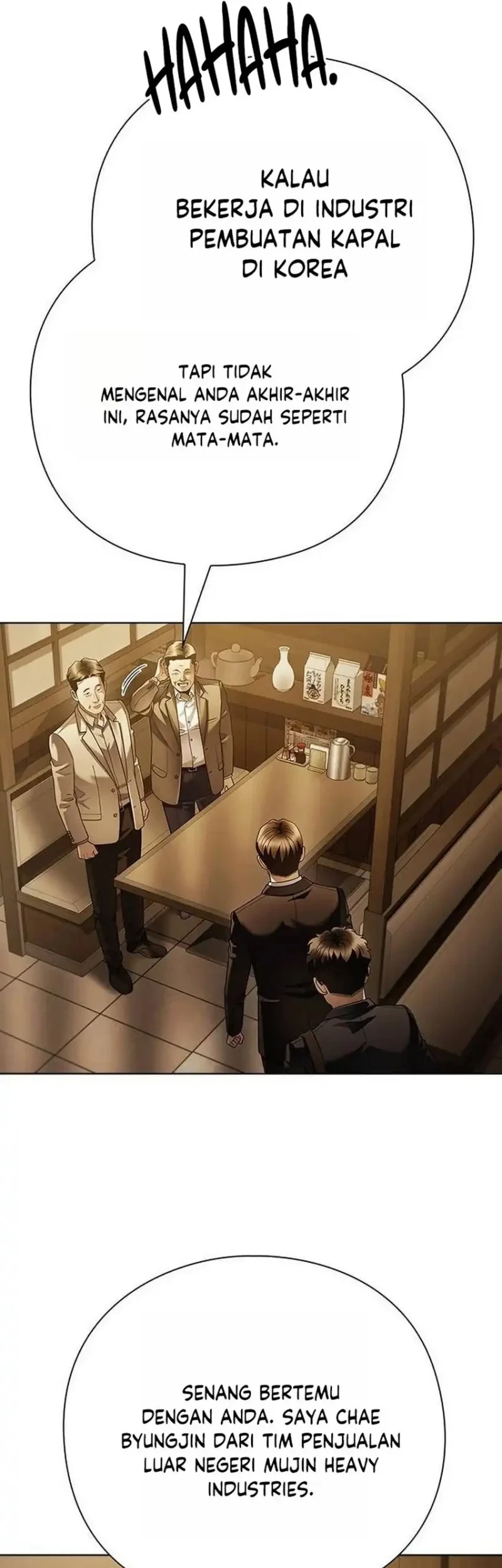 Office Worker Who Sees Fate Chapter 180 Gambar 35
