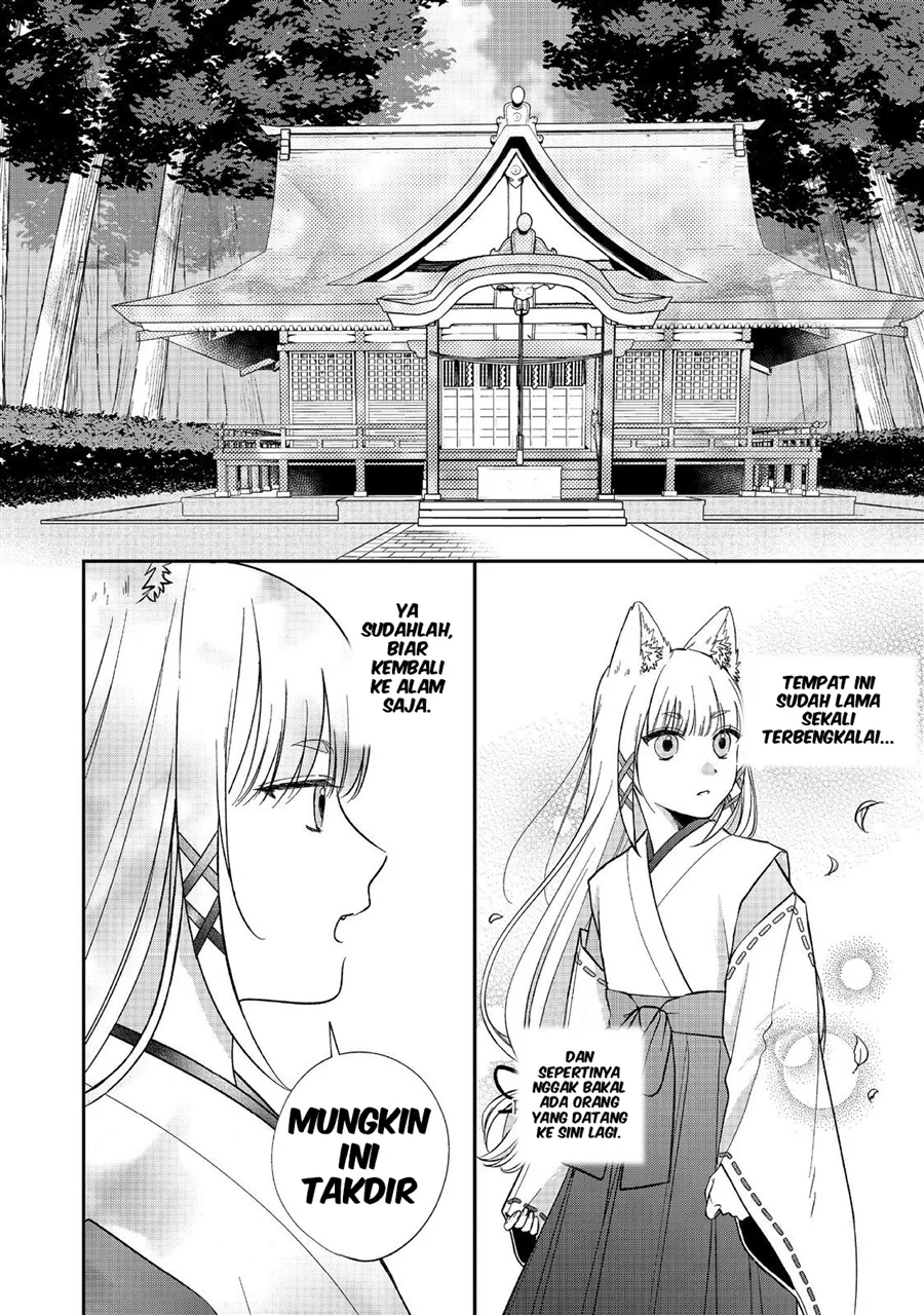 Okitsune-sama ni Onegai! ~Haison ni Nokotteta Kami-sama ga Fantasy-ka Shita Gendaishakai ni Hourikomaretara Saikyou Datta~ Chapter 1.1 Gambar 8