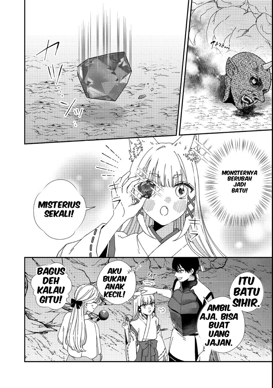 Okitsune-sama ni Onegai! ~Haison ni Nokotteta Kami-sama ga Fantasy-ka Shita Gendaishakai ni Hourikomaretara Saikyou Datta~ Chapter 3 Gambar 11