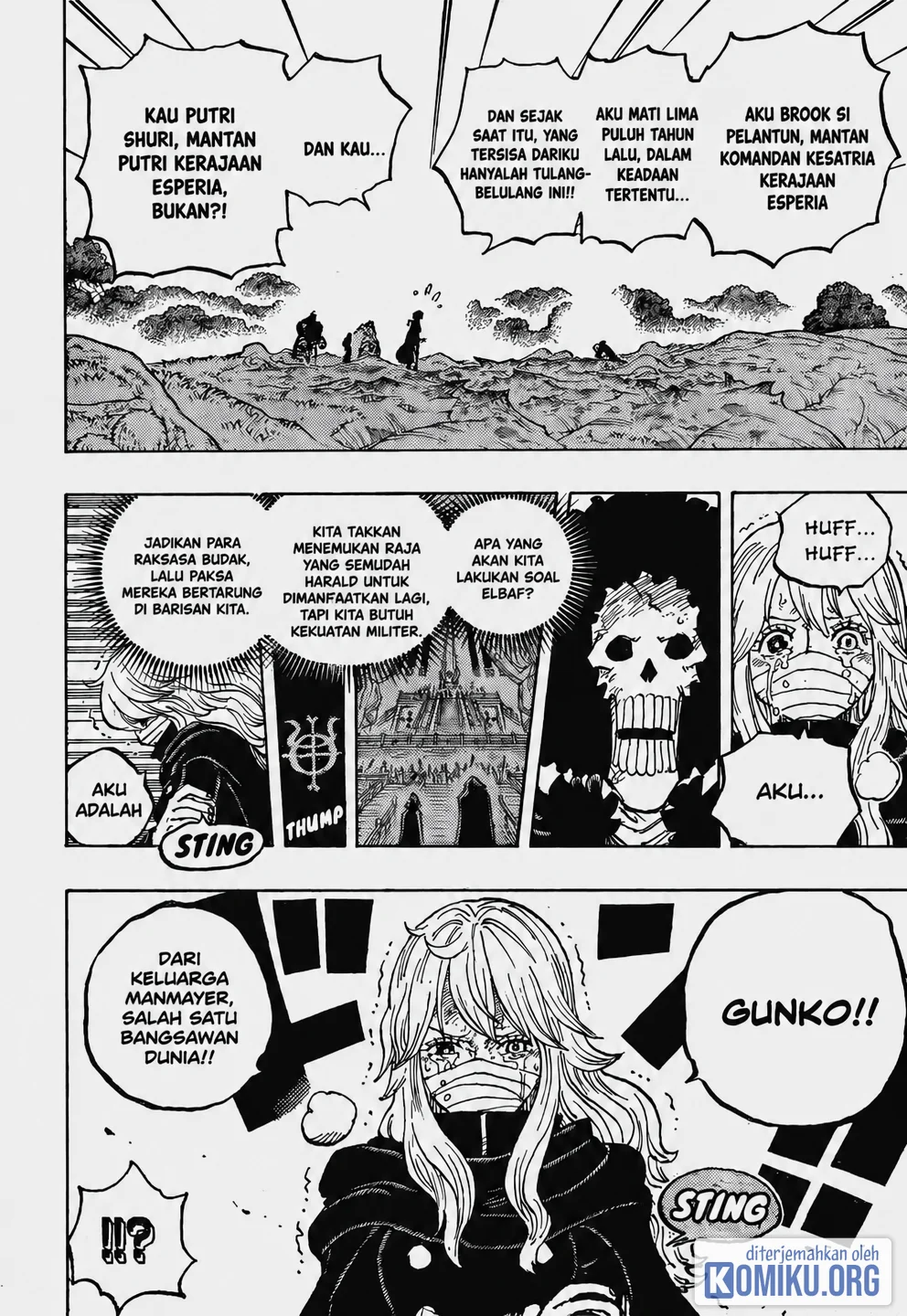 One Piece Chapter 1195 Gambar 8