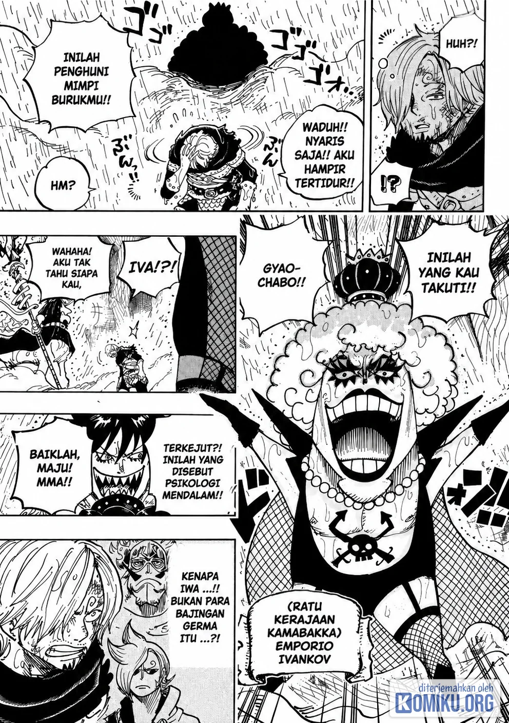 One Piece Chapter 1196 Gambar 8