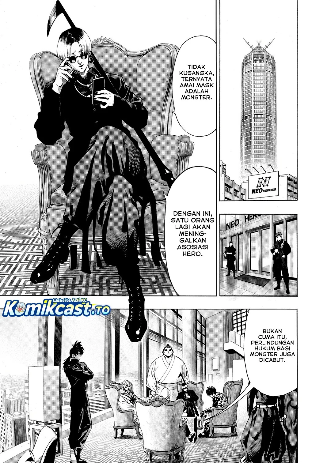 One Punch Man Chapter 291 Gambar 8