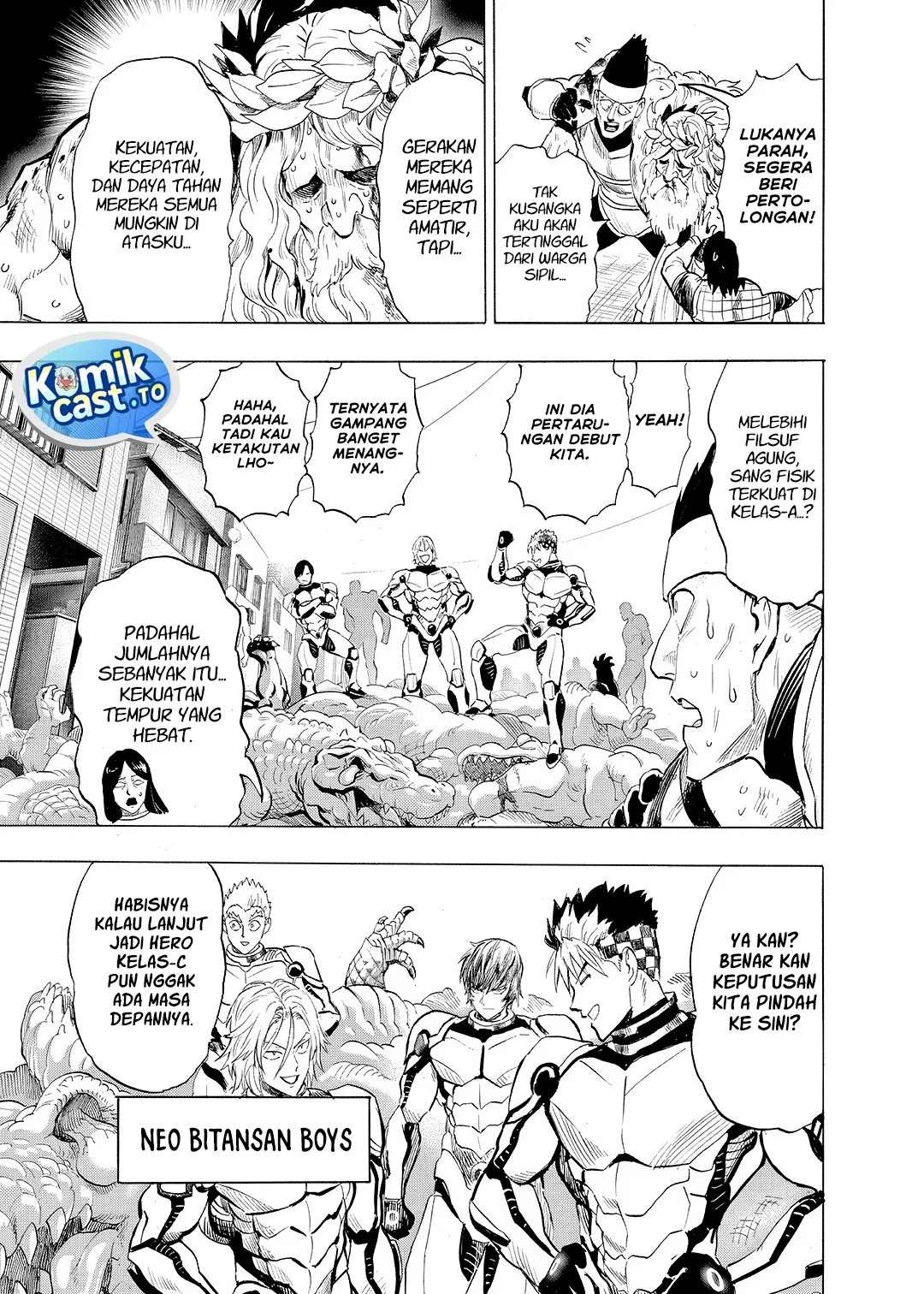 One Punch Man Chapter 294 Gambar 8