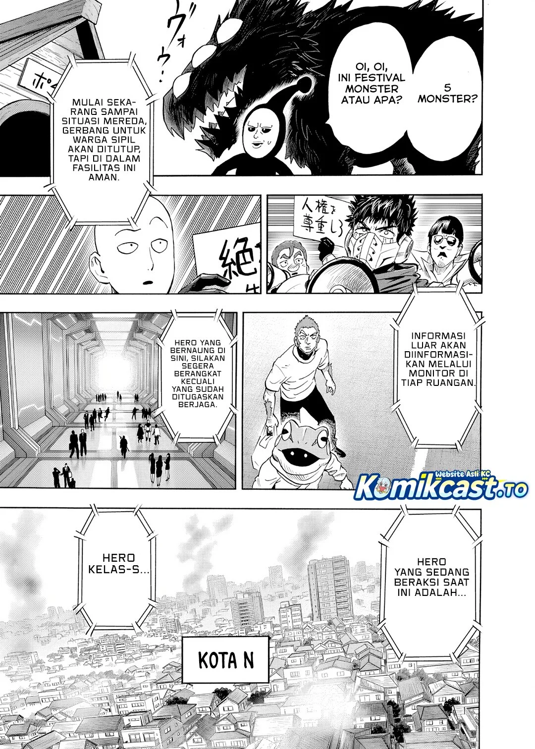 One Punch Man Chapter 298 Gambar 8