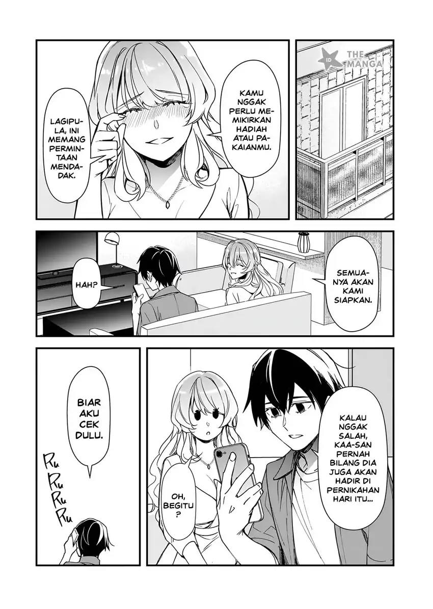 Ore ni Trauma wo Ataeta Joshi-tachi ga Chirachira Mitekuru kedo, Zannen desu ga Teokure desu Chapter 35.2 Gambar 8