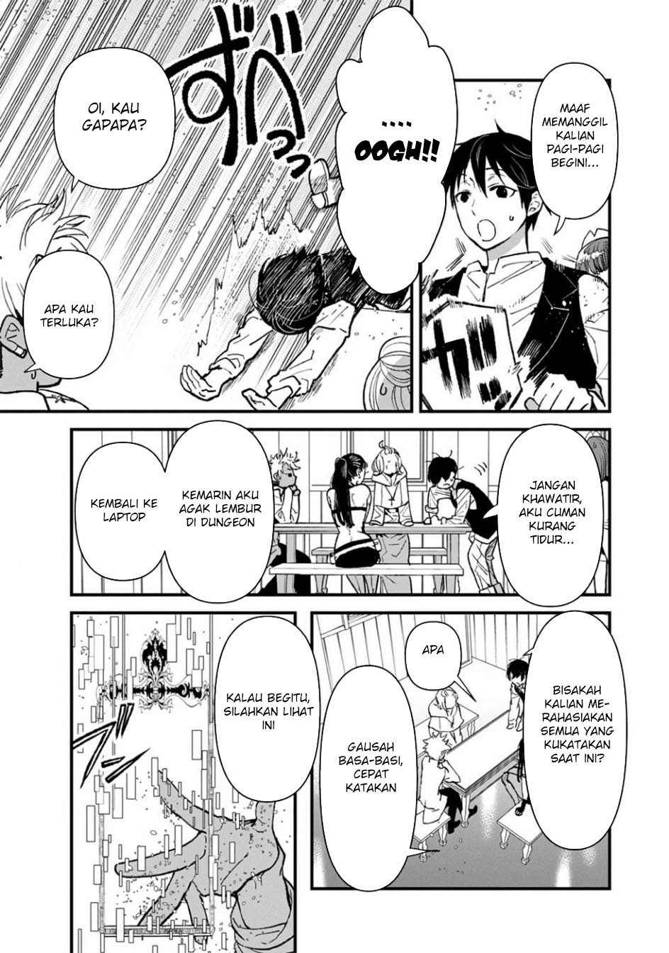 Ore, Yuusha janai desu kara. – VR Sekai no Chouten ni Kunrin Seshi Otoko. Tenseishi, Level 1 no Mushoku kara Restart suru Chapter 6 - Halaman 15