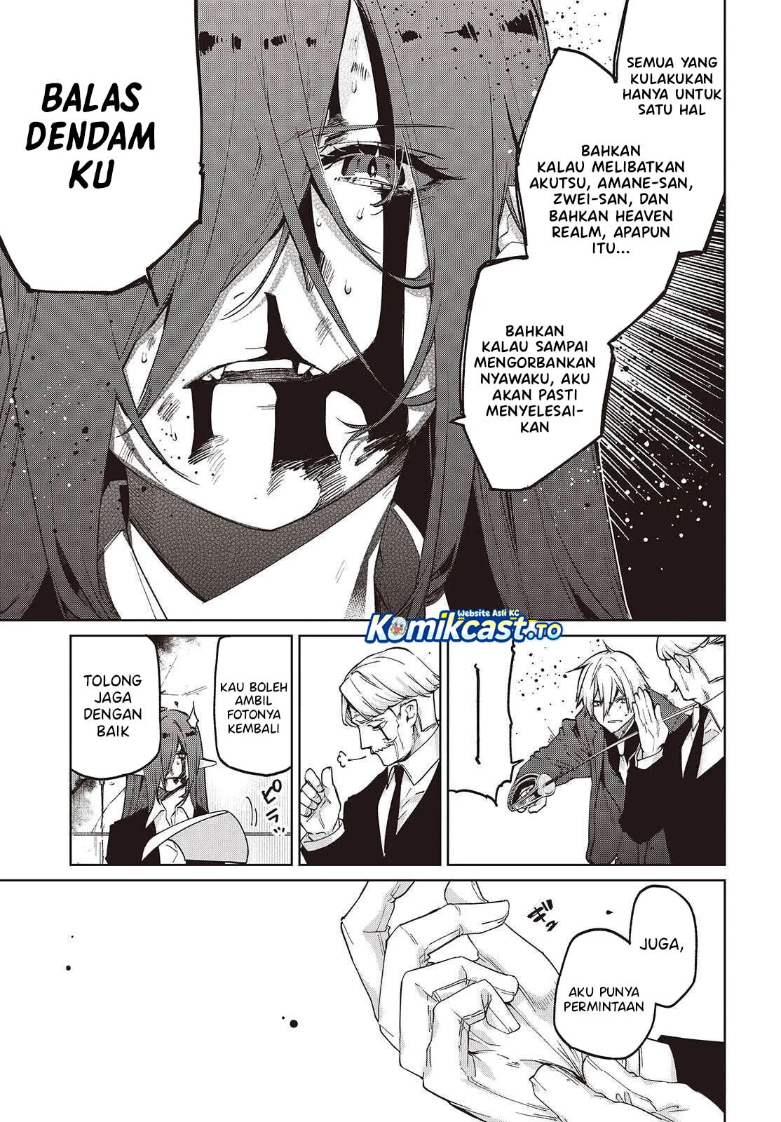 Oroka na Tenshi wa Akuma to Odoru Chapter 110 Gambar 12