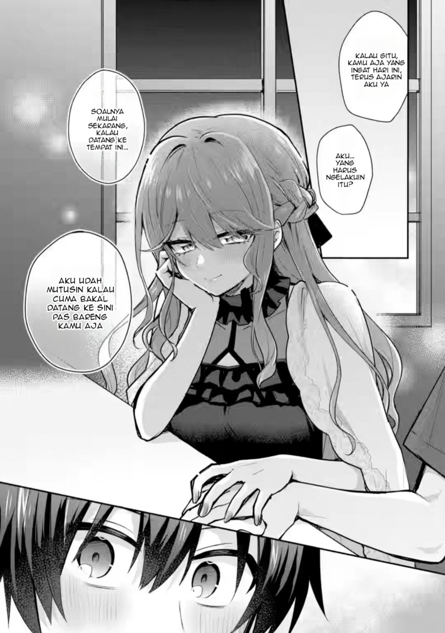 Osake to Senpai Kanojo to no Amaama Doukyo Lovecome wa Nijuusai ni Natte kara Chapter 4 Gambar 12