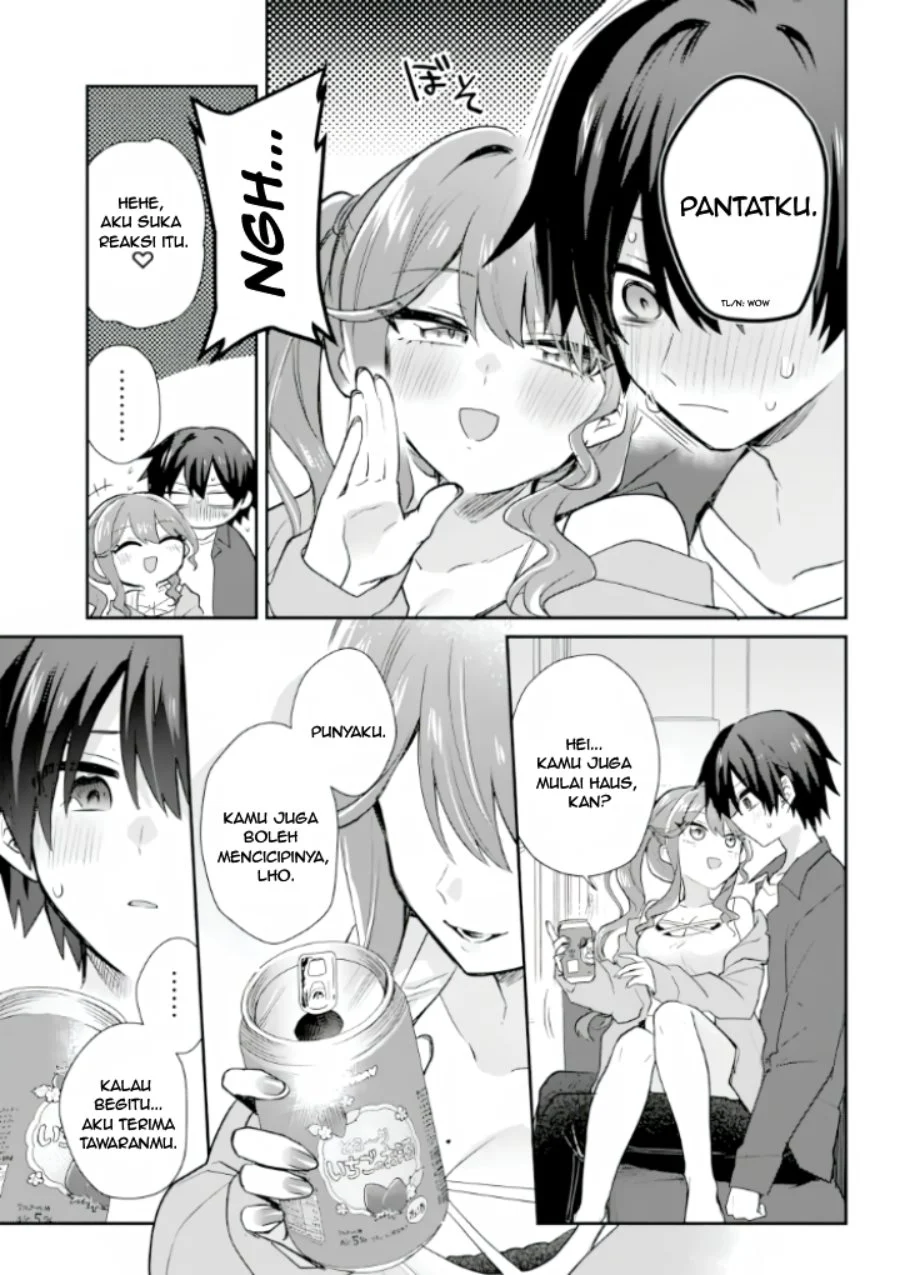 Osake to Senpai Kanojo to no Amaama Doukyo Lovecome wa Nijuusai ni Natte kara Chapter 5 Gambar 10