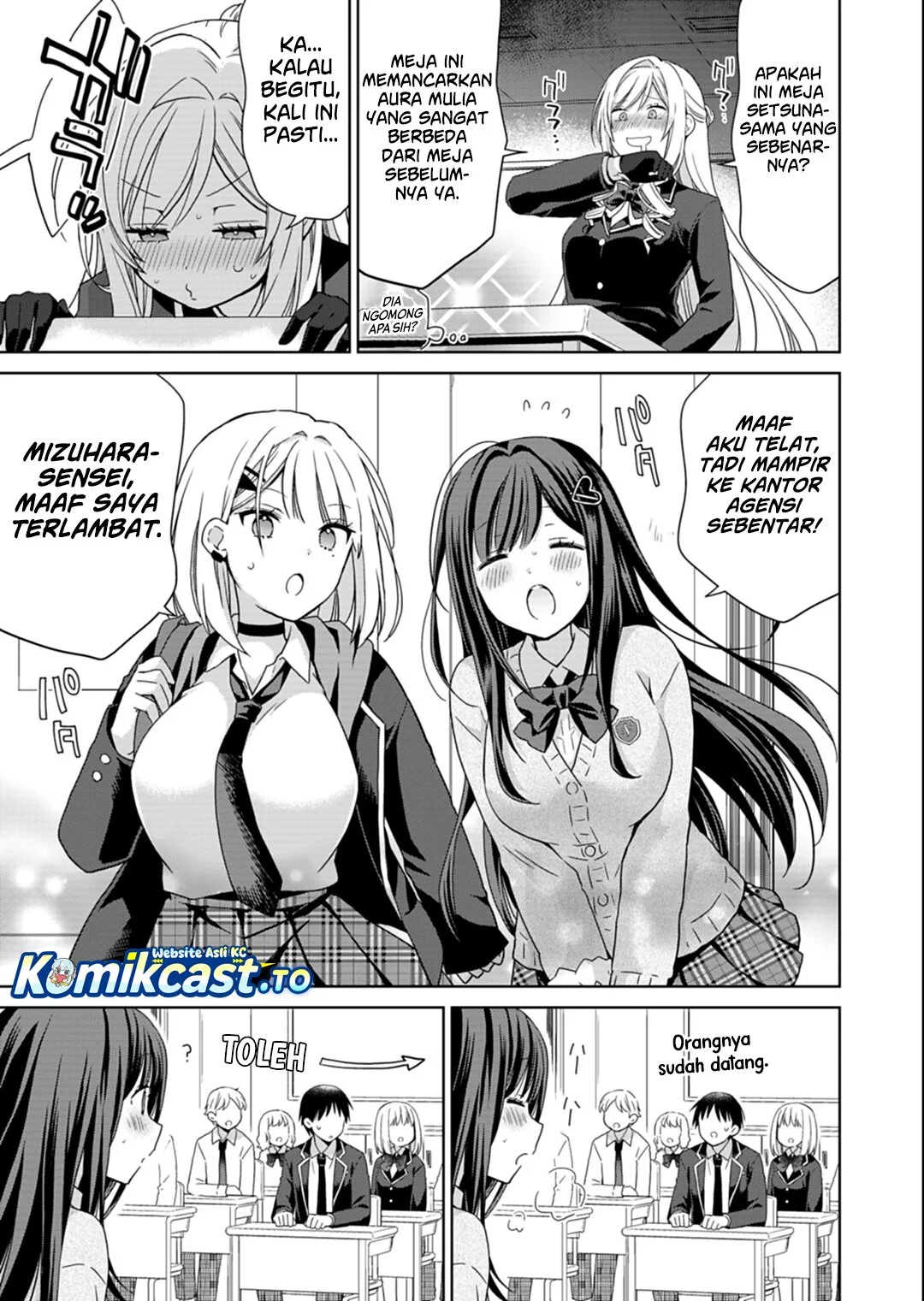 Osananajimitachi ga Ninki Idol ni Natta: Amama na Kanojotachi wa Ore ni Mitsuide Kureteiru Chapter 3.1 Gambar 8