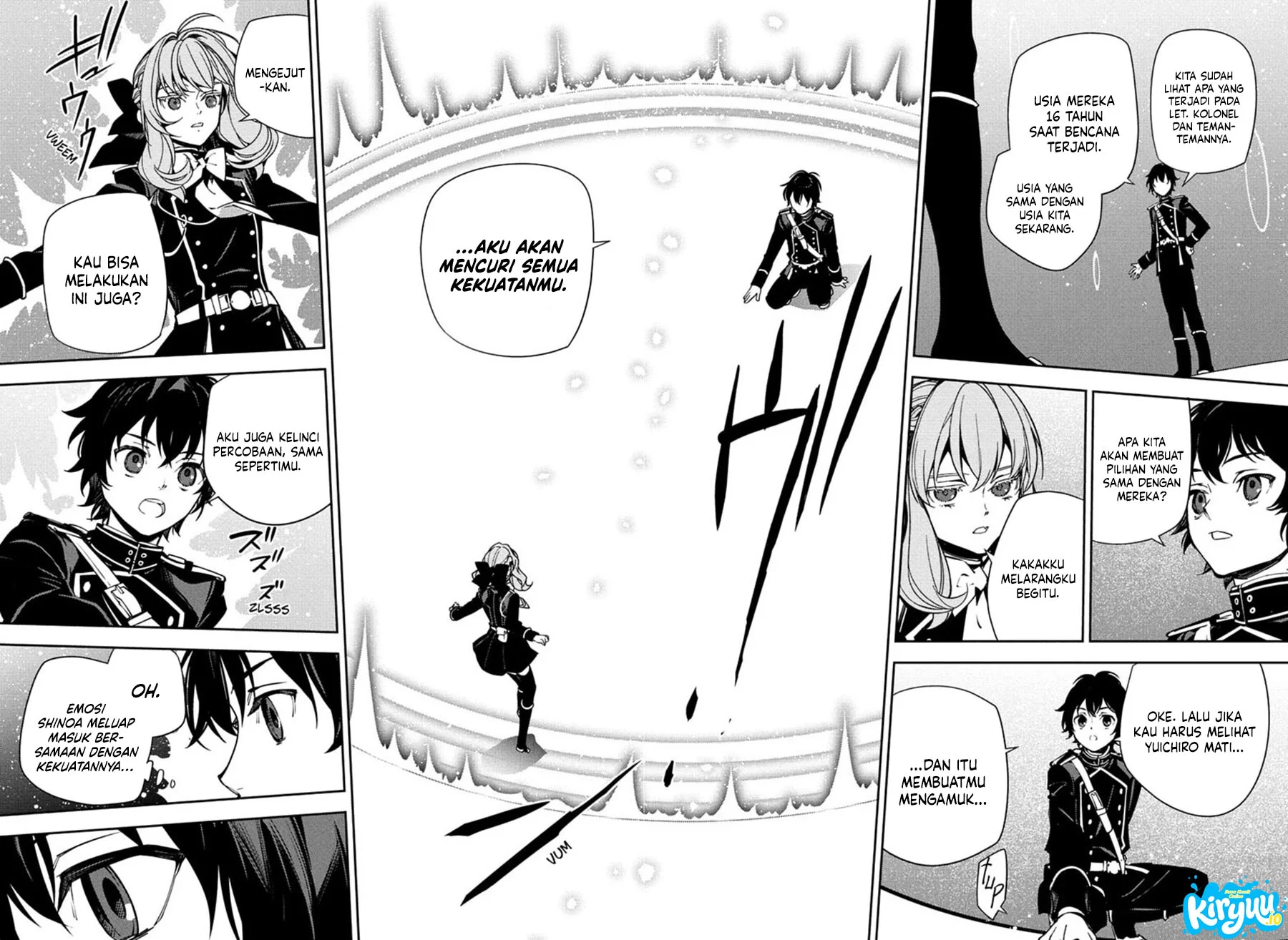 Owari no Seraph Chapter 156 Gambar 17