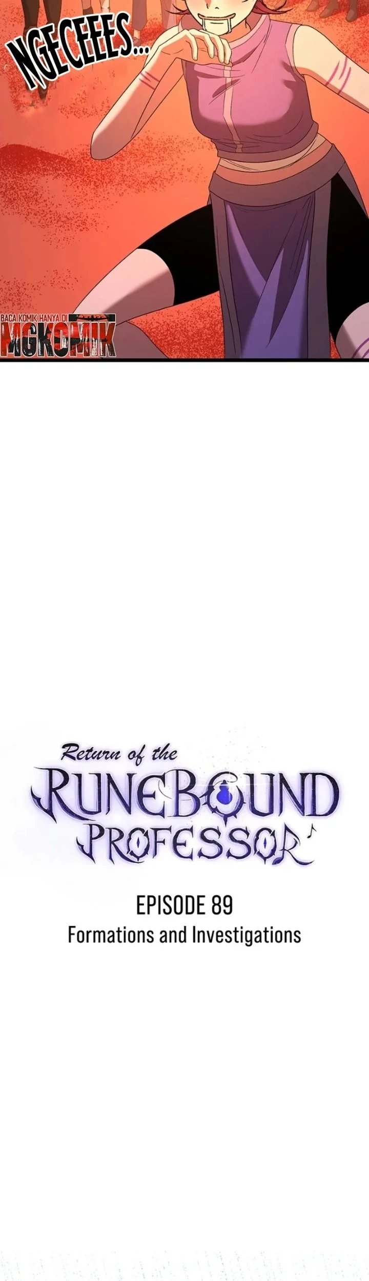 Return of the Renebound Professor Chapter 89 Gambar 29