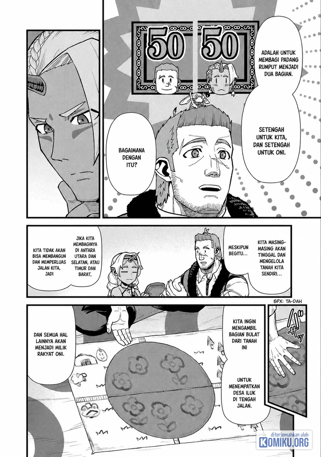 Ryoumin 0-nin Start no Henkyou Ryoushusama Chapter 35 Gambar 12
